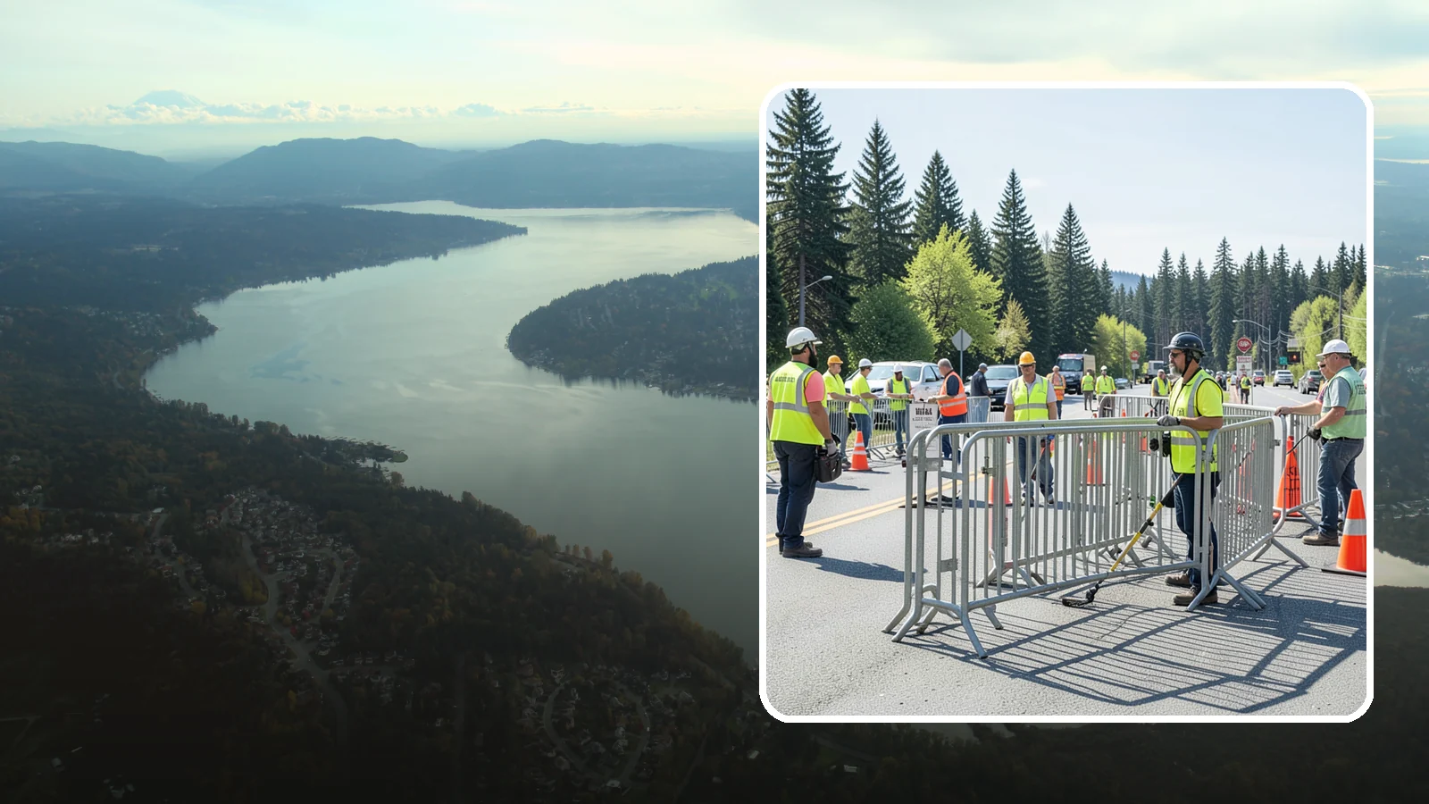 Crowd Control Barriers in Sammamish, King County, WA - Crowd control barriers guide pedestrians and secure event perimeters at public gatherings.