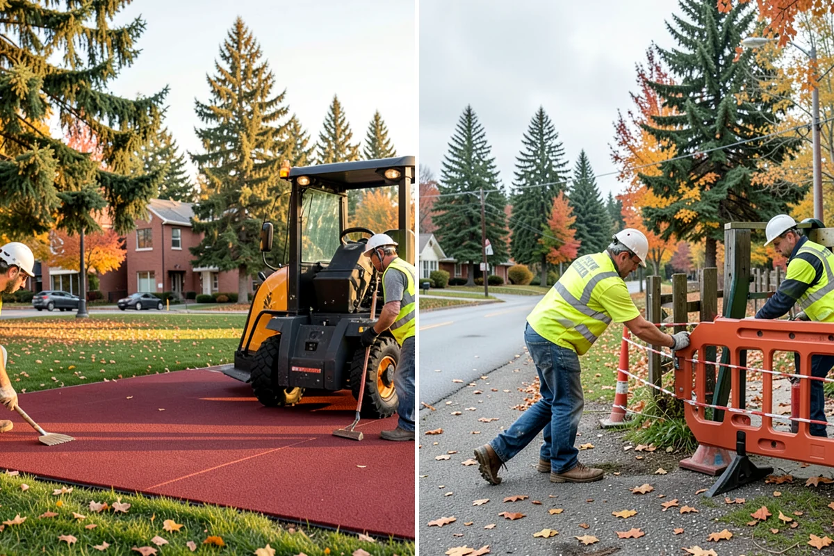 Crowd Control Barriers in Sedro-Woolley, Skagit County, WA - Review the event plan and barrier layout