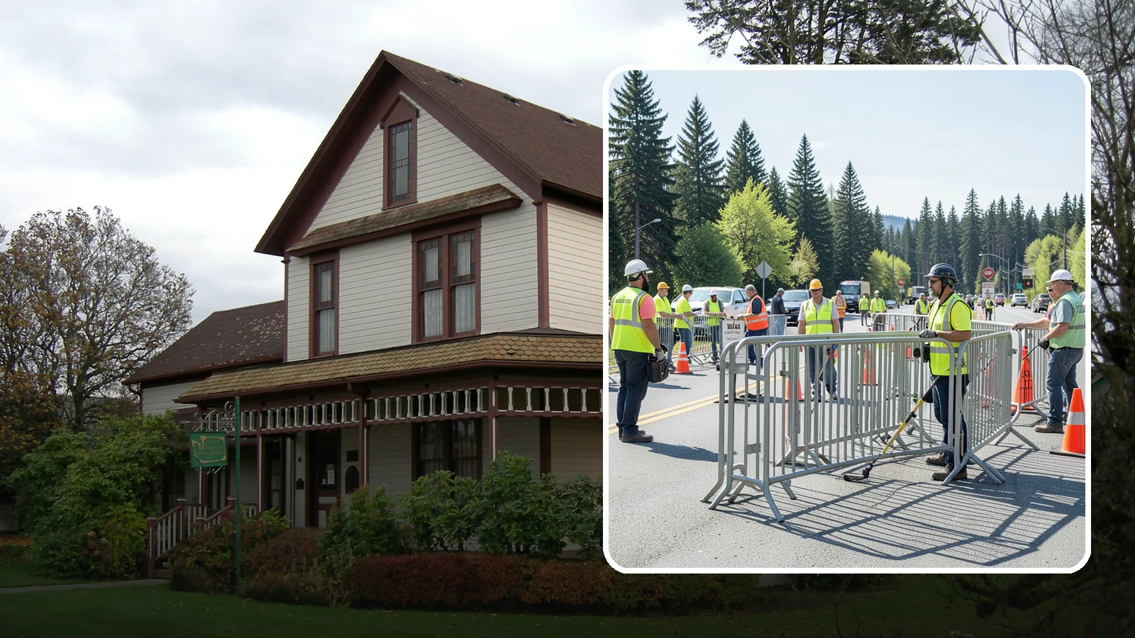 Crowd Control Barriers in Sumner, Pierce County, WA - Crowd control barriers guide pedestrians and secure event perimeters at public gatherings.