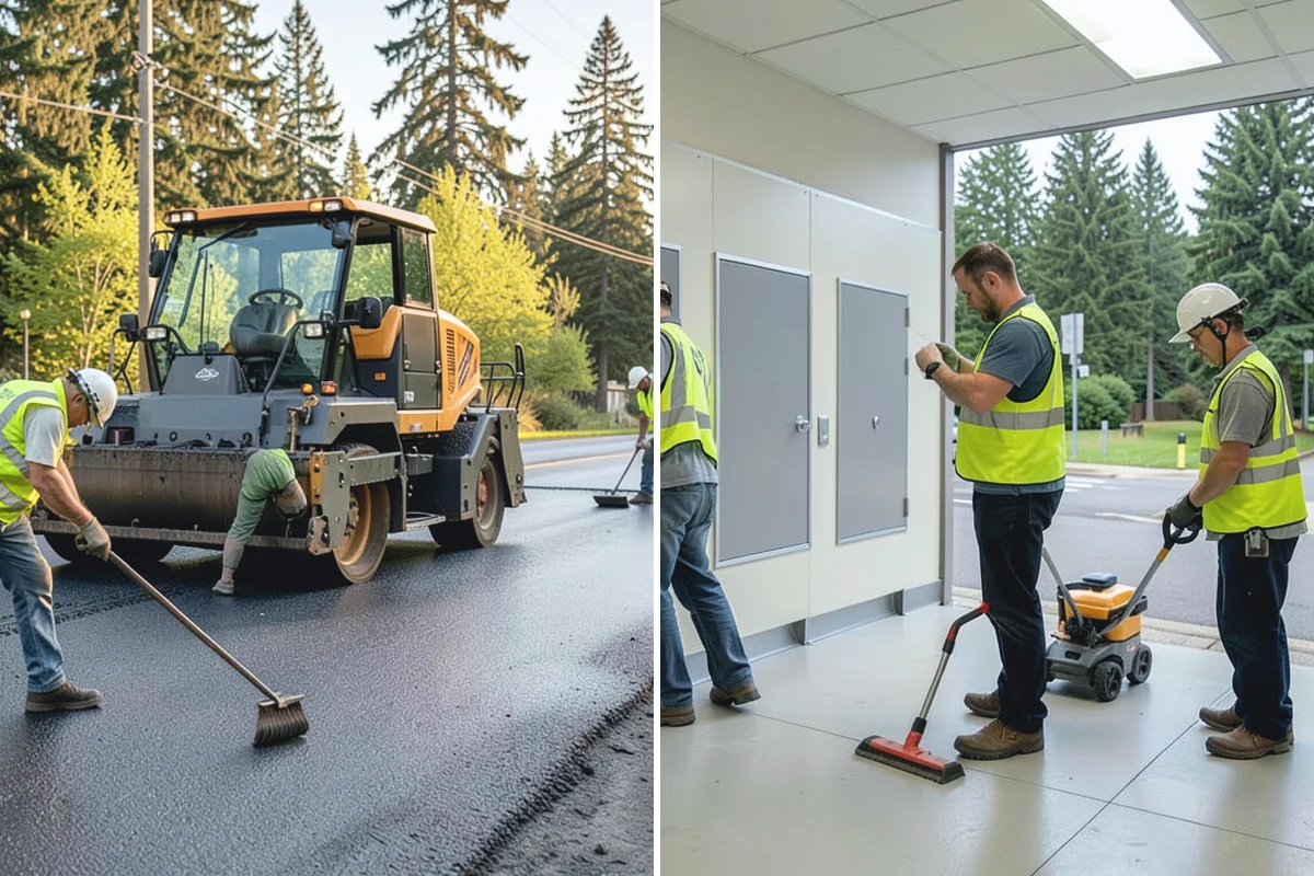 Crowd Control Barriers in Wilkeson, Pierce County, WA - Review the event plan and barrier layout