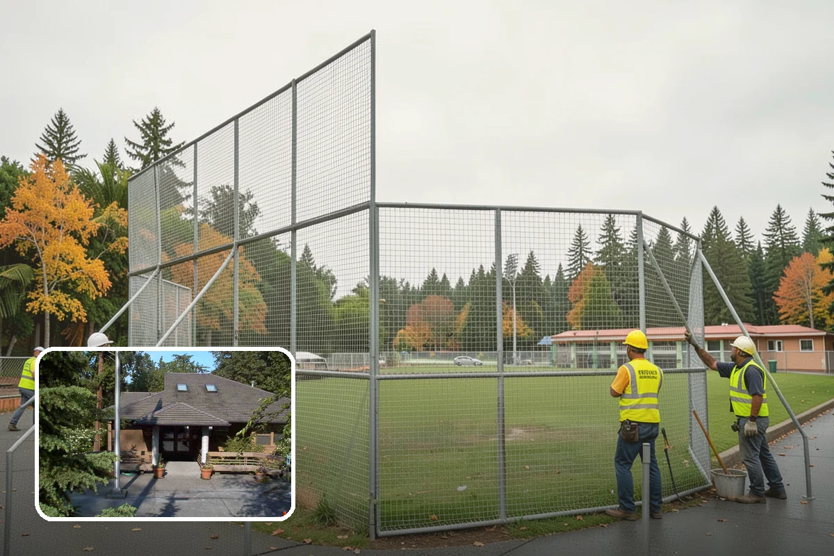 Crowd Control Barriers in Yarrow Point, King County, WA - Clear pedestrian channeling at events