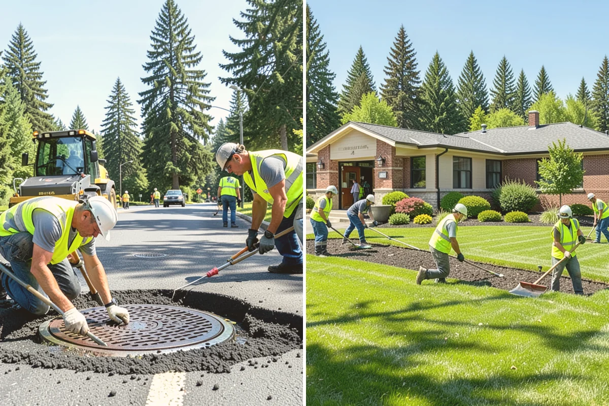 Culvert Cleaning in Algona, King County, WA - Inspect the culvert and assess blockage type and access