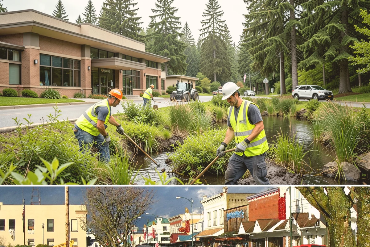 Culvert Cleaning in Arlington, Snohomish County, WA - Culvert cleaning is prioritized in late summer, which aligns with regional fish-window allowances and ensures crossings carry...