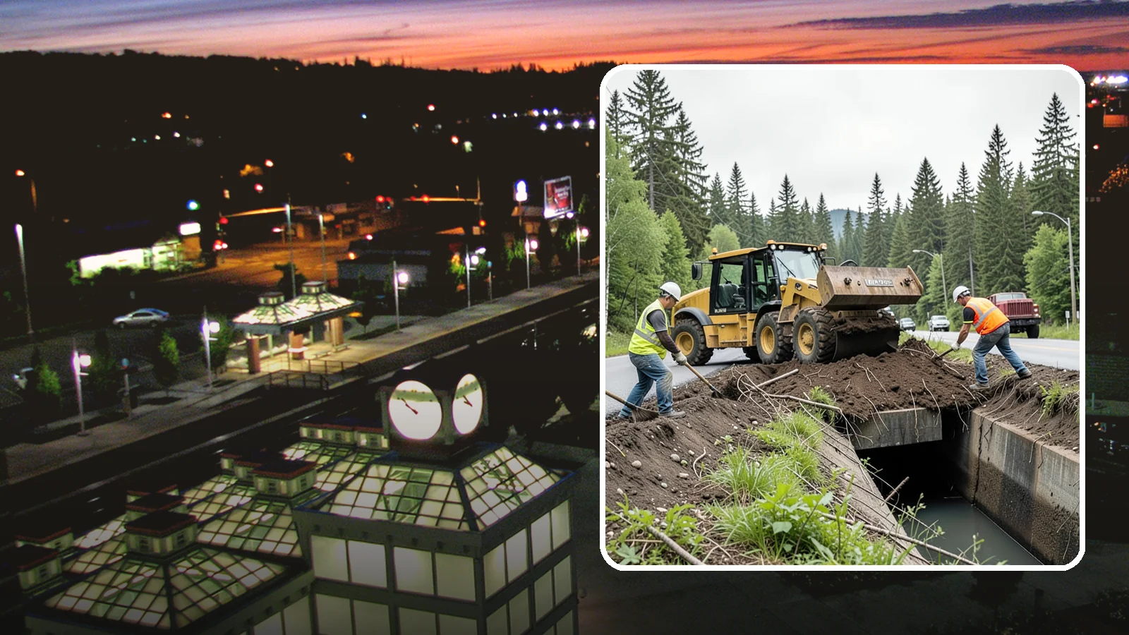 Culvert Cleaning in Auburn, King County, WA - Culvert cleaning that removes sediment and debris blockages to restore cross-drainage flow capacity.