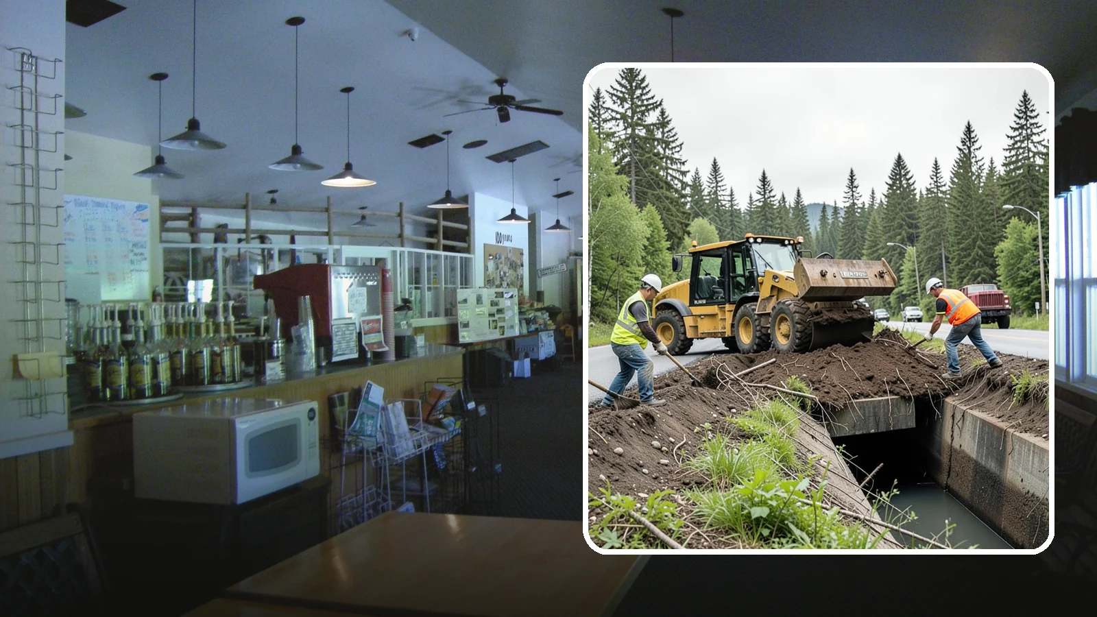 Culvert Cleaning in Black Diamond, King County, WA - Culvert cleaning that removes sediment and debris blockages to restore cross-drainage flow capacity.