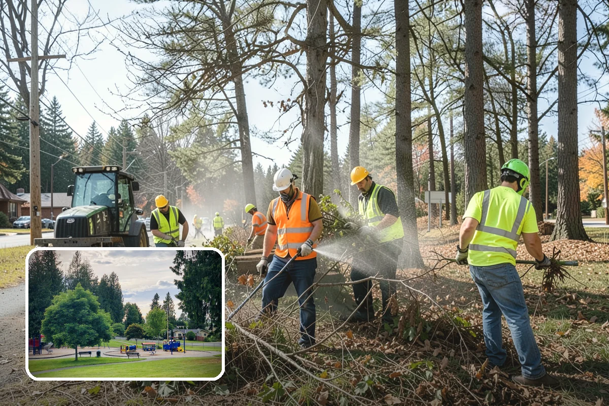 Culvert Cleaning in Bonney Lake, Pierce County, WA - Restores designed cross-drainage capacity to prevent washouts
