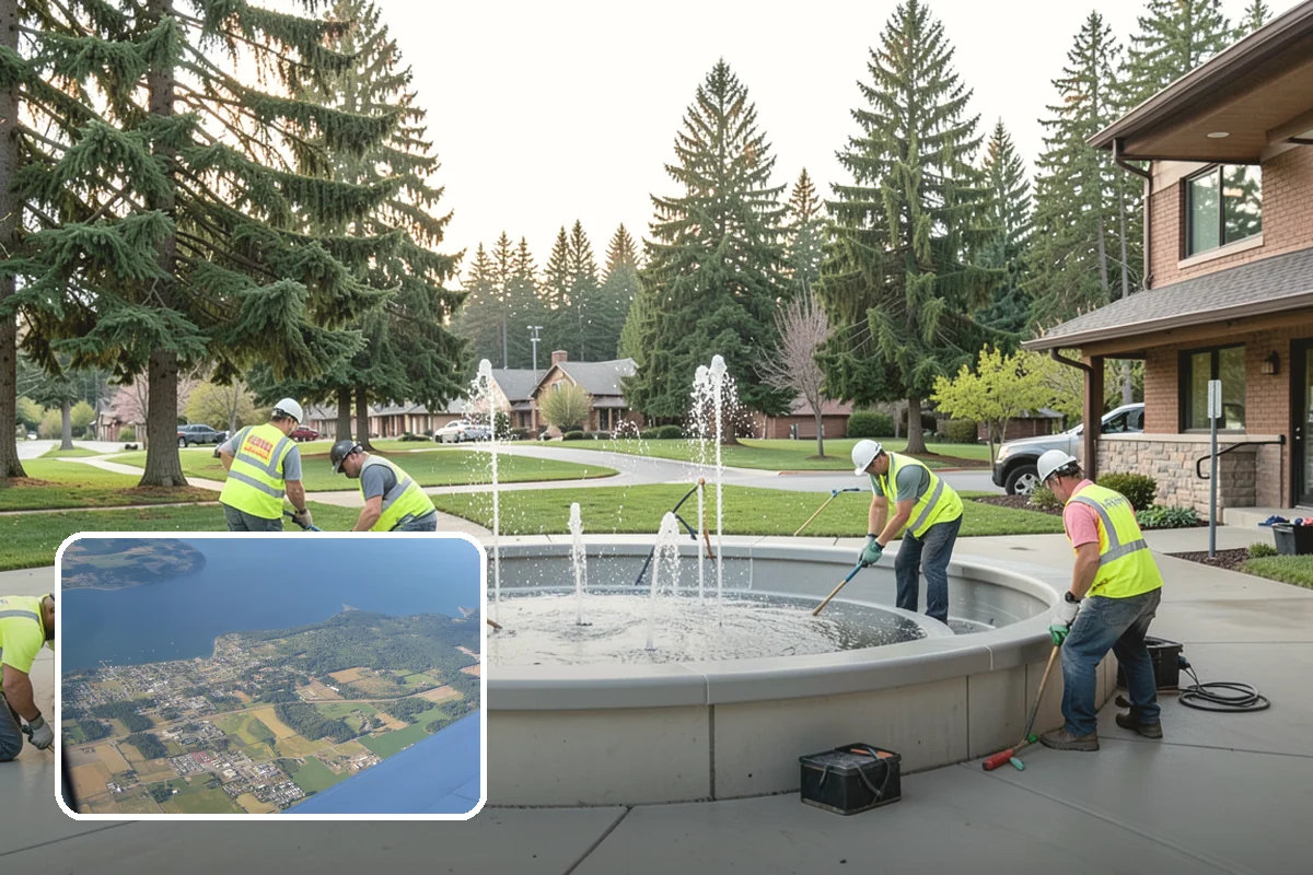 Culvert Cleaning in Coupeville, Island County, WA - Restores designed cross-drainage capacity to prevent washouts