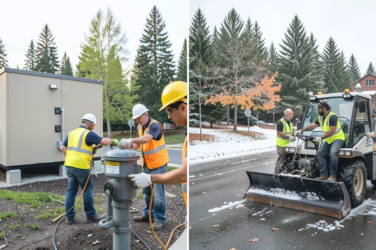 Culvert Cleaning in Coupeville, Island County, WA - Inspect the culvert and assess blockage type and access