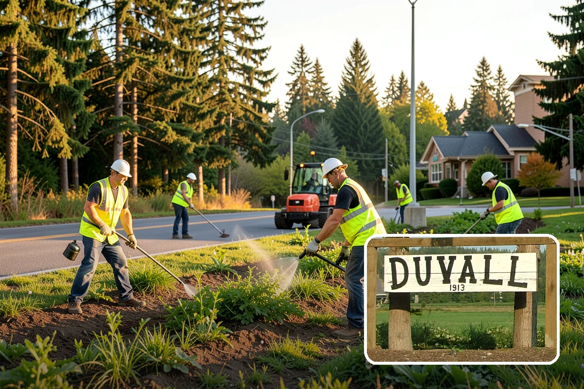 Culvert Cleaning in Duvall, King County, WA - Restores designed cross-drainage capacity to prevent washouts
