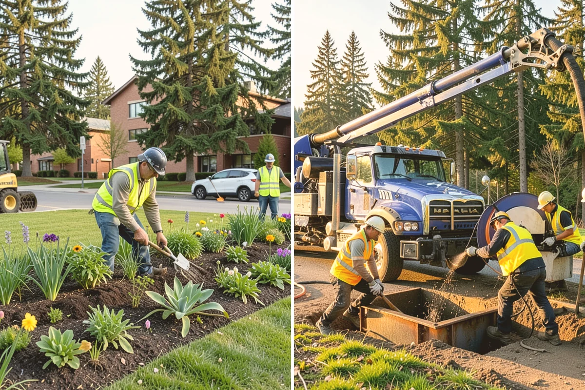 Culvert Cleaning in Eatonville, Pierce County, WA - Inspect the culvert and assess blockage type and access