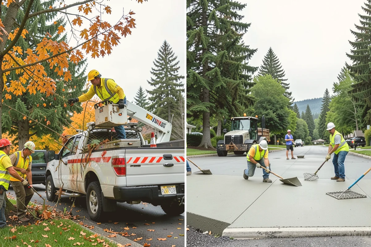Culvert Cleaning in Edmonds, Snohomish County, WA - Inspect the culvert and assess blockage type and access