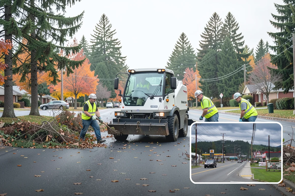 Culvert Cleaning in Granite Falls, Snohomish County, WA - Restores designed cross-drainage capacity to prevent washouts