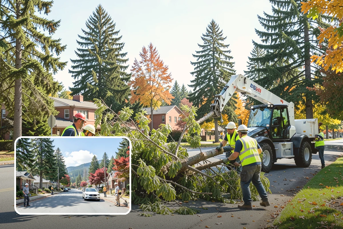 Culvert Cleaning in Hunts Point, King County, WA - Restores designed cross-drainage capacity to prevent washouts