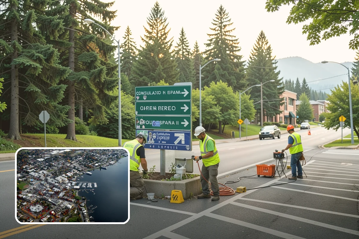 Culvert Cleaning in Kirkland, King County, WA - Restores designed cross-drainage capacity to prevent washouts
