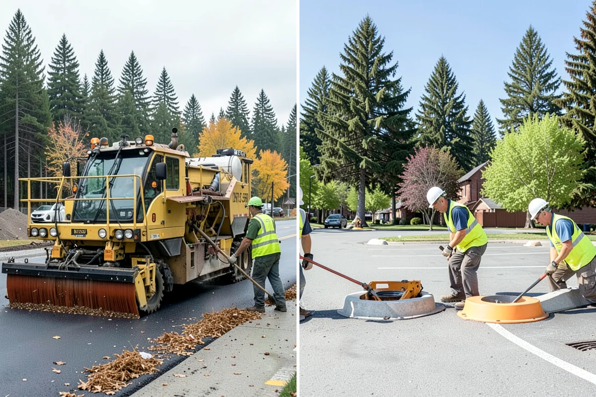 Culvert Cleaning in Lyman, Skagit County, WA - Inspect the culvert and assess blockage type and access