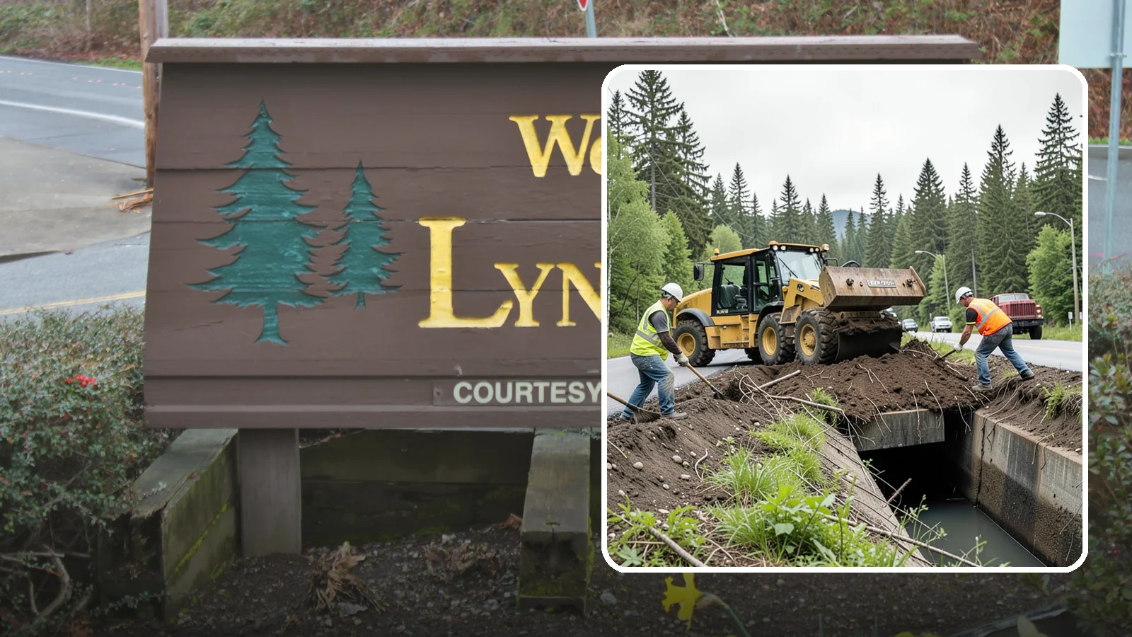 Culvert Cleaning in Lynnwood, Snohomish County, WA - Culvert cleaning that removes sediment and debris blockages to restore cross-drainage flow capacity.