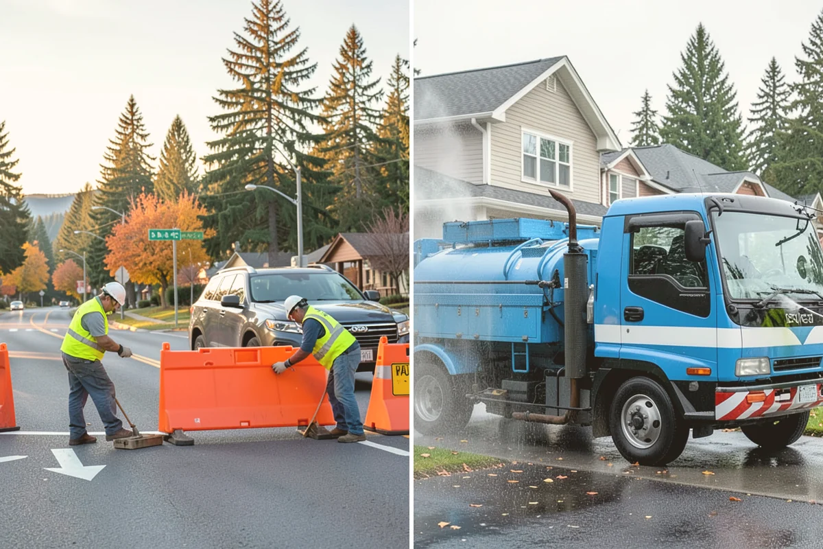 Culvert Cleaning in Lynnwood, Snohomish County, WA - Inspect the culvert and assess blockage type and access