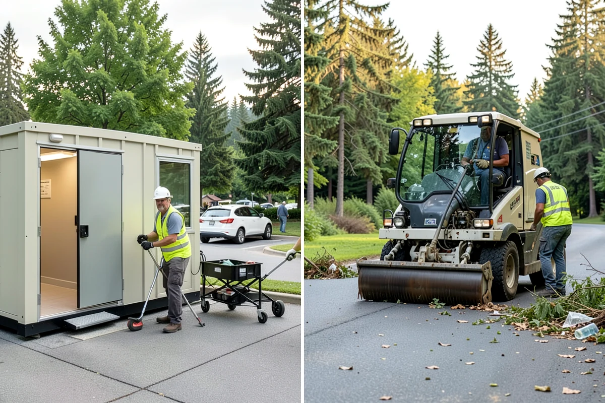 Culvert Cleaning in Maple Valley, King County, WA - Inspect the culvert and assess blockage type and access