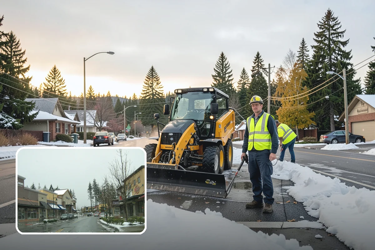Culvert Cleaning in Mill Creek, Snohomish County, WA - Restores designed cross-drainage capacity to prevent washouts