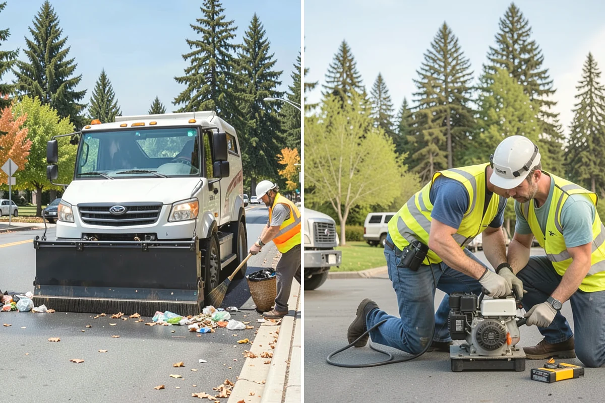 Culvert Cleaning in Ruston, Pierce County, WA - Inspect the culvert and assess blockage type and access