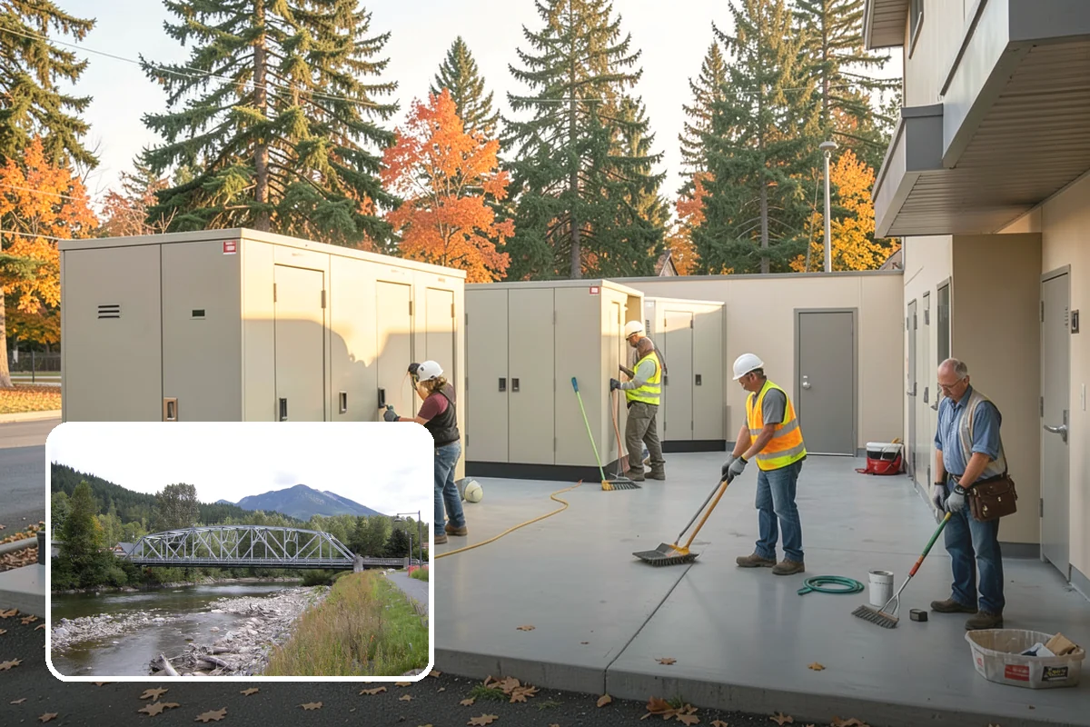Culvert Cleaning in Skykomish, King County, WA - Restores designed cross-drainage capacity to prevent washouts