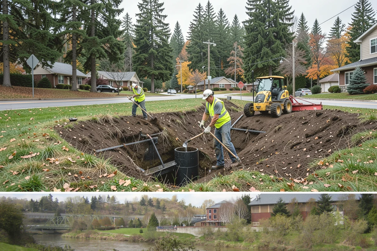 Culvert Cleaning in Tukwila, King County, WA - Culvert cleaning is prioritized in late summer, which aligns with regional fish-window allowances and ensures crossings carry...