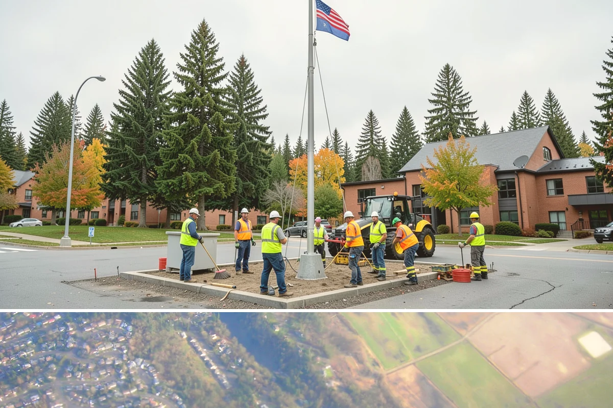 Culvert Repair in Algona, King County, WA - Culvert repairs are scheduled in the dry summer season to work within fish windows and complete embankment restoration before...