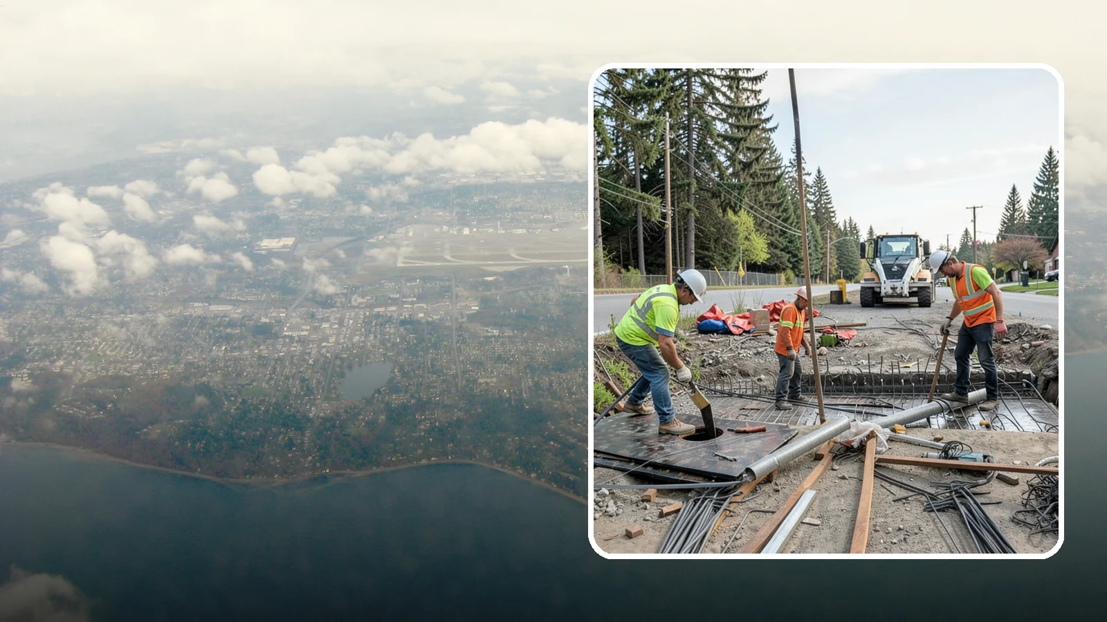 Culvert Repair in Burien, King County, WA - Culvert repair and rehabilitation that restores structural integrity and flow to failing cross-drainage structures.