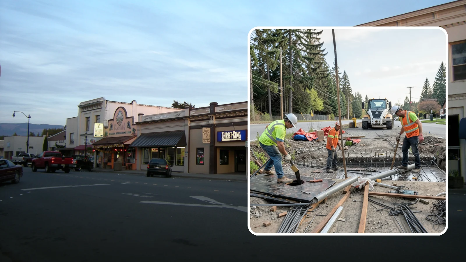 Culvert Repair in Burlington, Skagit County, WA - Culvert repair and rehabilitation that restores structural integrity and flow to failing cross-drainage structures.