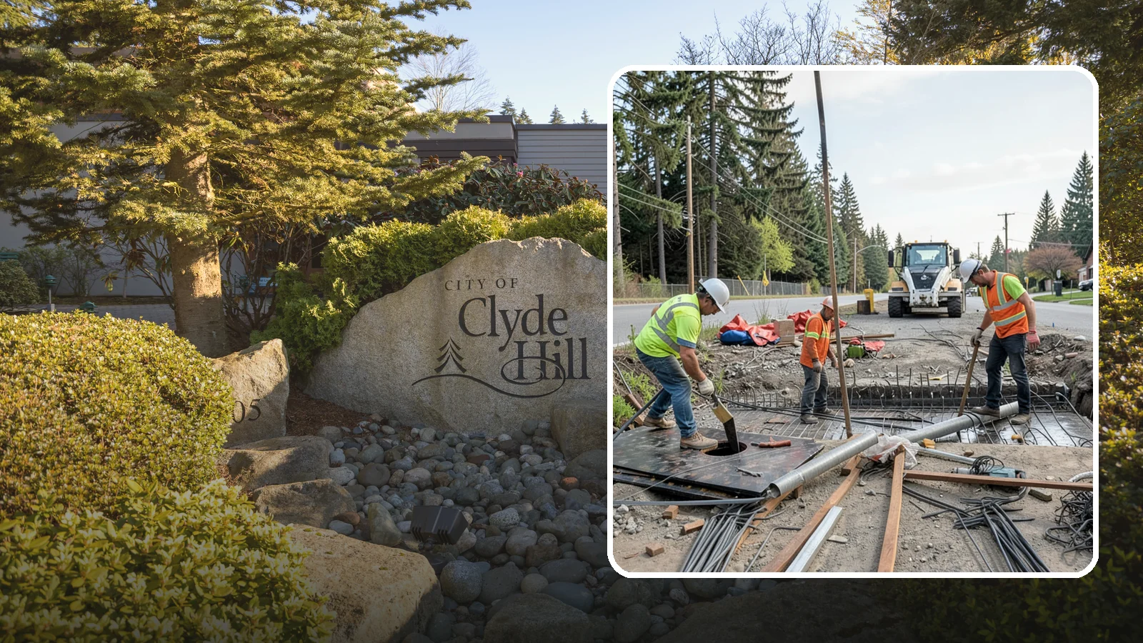 Culvert Repair in Clyde Hill, King County, WA - Culvert repair and rehabilitation that restores structural integrity and flow to failing cross-drainage structures.