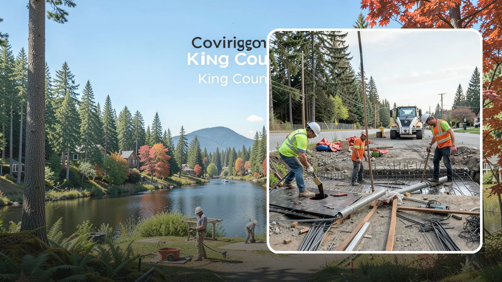 Culvert Repair in Covington, King County, WA - Culvert repair and rehabilitation that restores structural integrity and flow to failing cross-drainage structures.