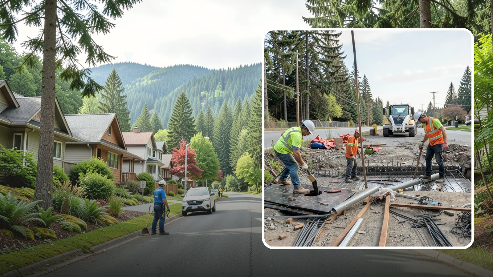 Culvert Repair in Darrington, Snohomish County, WA - Culvert repair and rehabilitation that restores structural integrity and flow to failing cross-drainage structures.