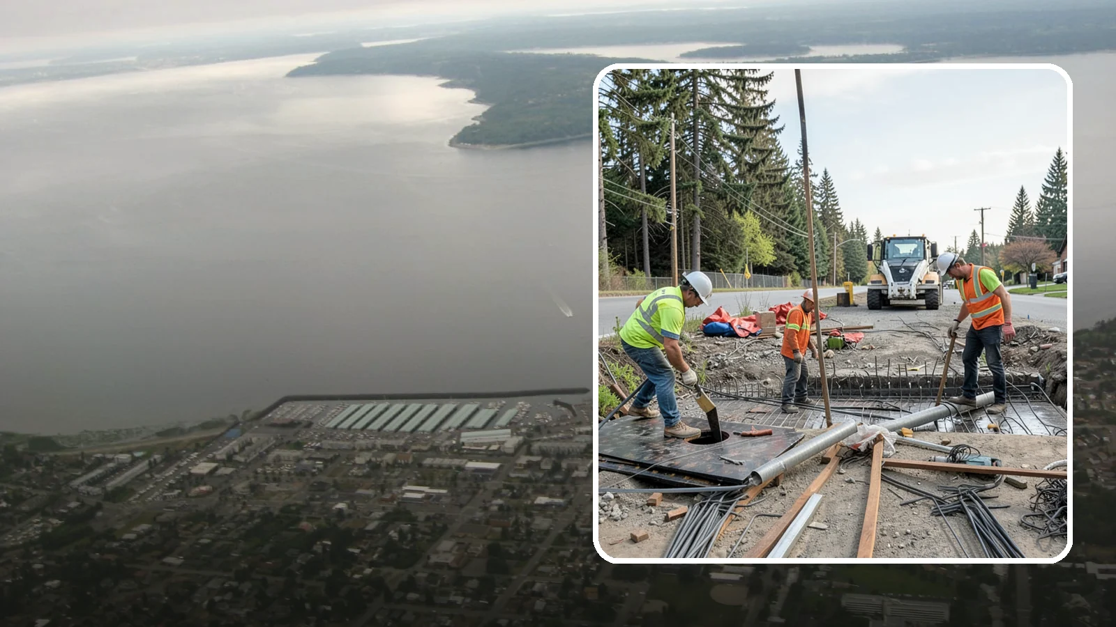 Culvert Repair in Des Moines, King County, WA - Culvert repair and rehabilitation that restores structural integrity and flow to failing cross-drainage structures.