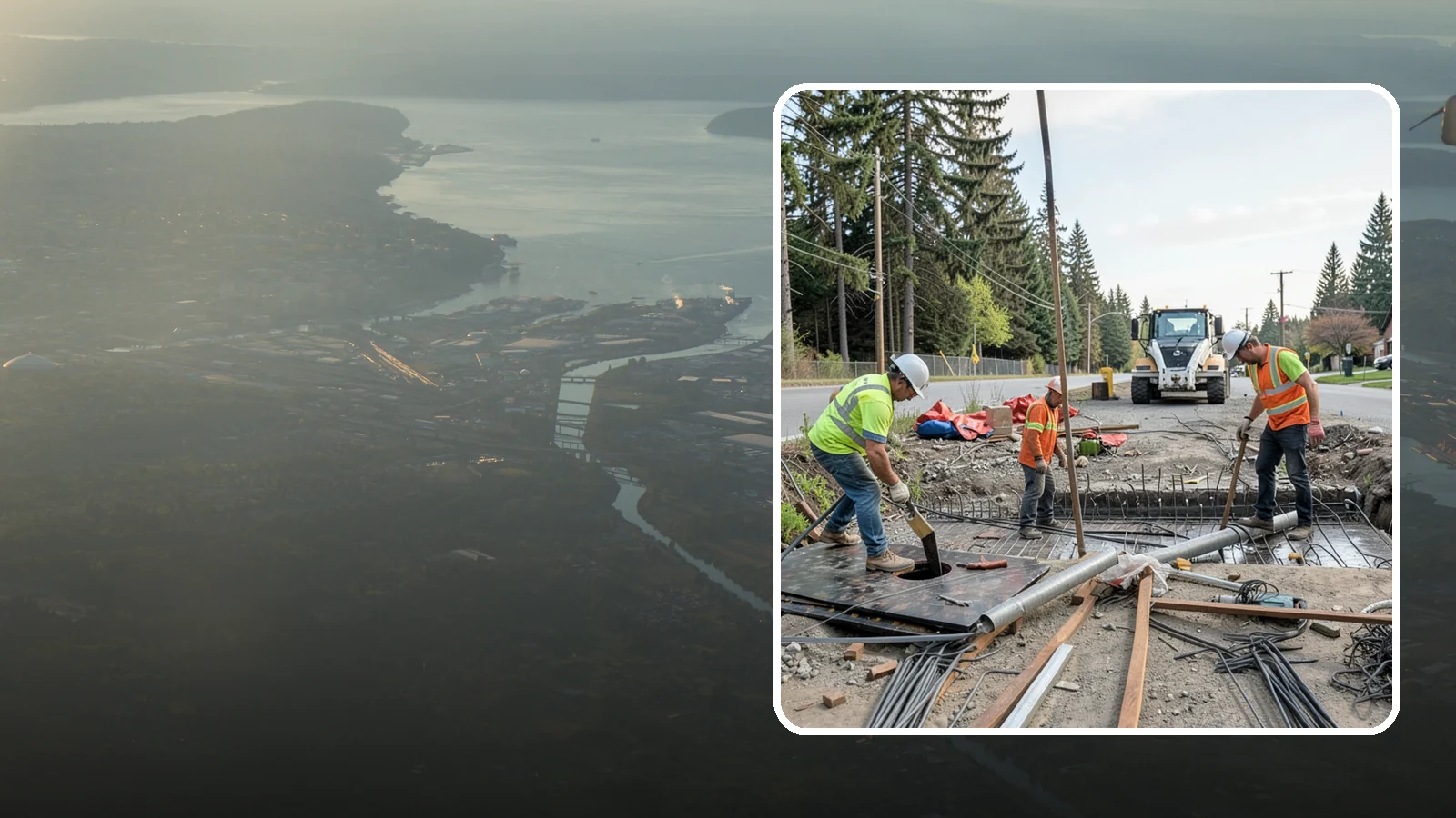Culvert Repair in Fife, Pierce County, WA - Culvert repair and rehabilitation that restores structural integrity and flow to failing cross-drainage structures.