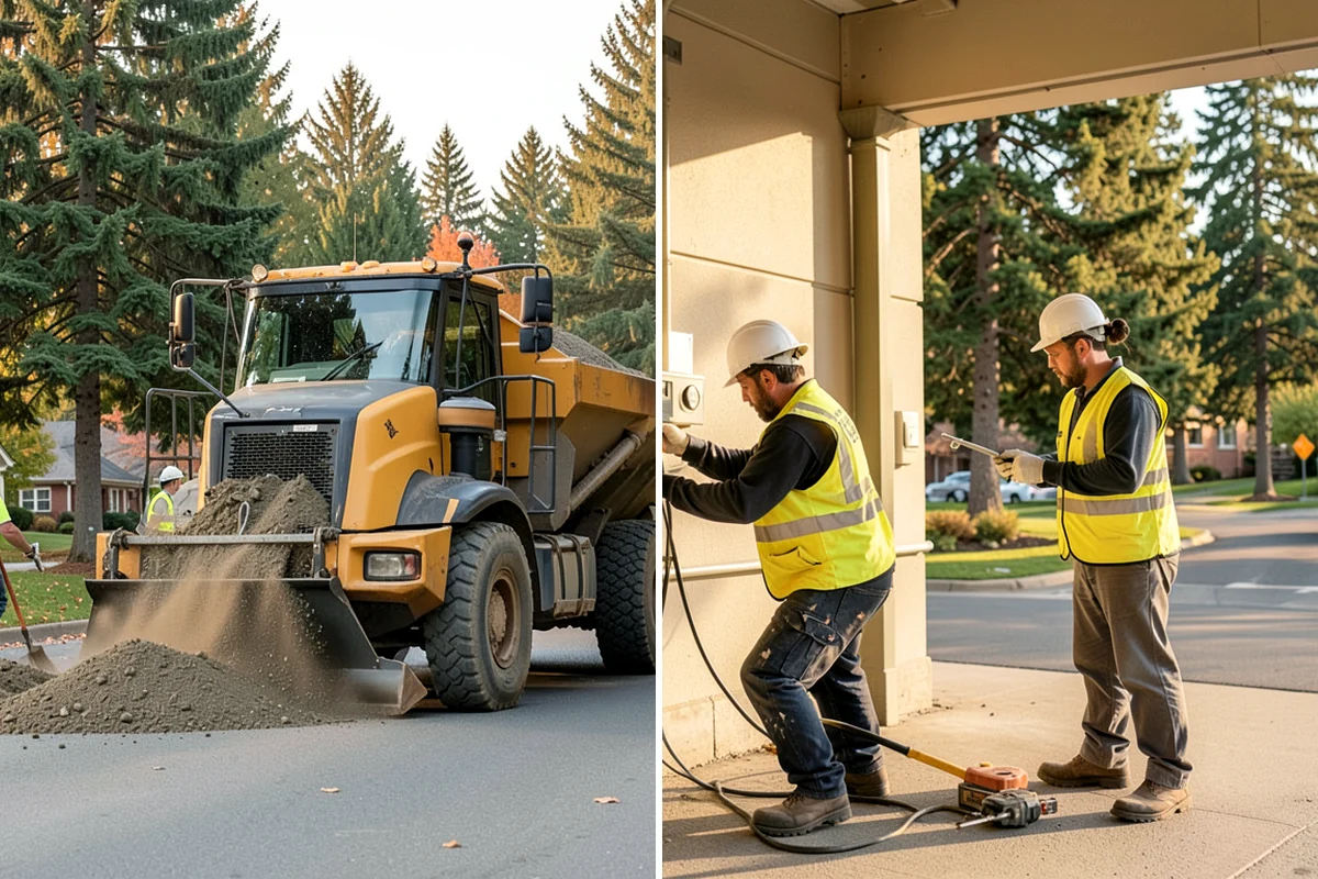 Culvert Repair in Gig Harbor, Pierce County, WA - Inspect and assess the failure mode and repair options