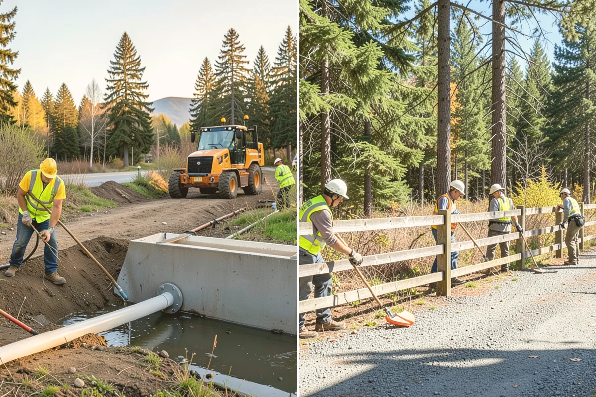 Culvert Repair in Index, Snohomish County, WA - Inspect and assess the failure mode and repair options
