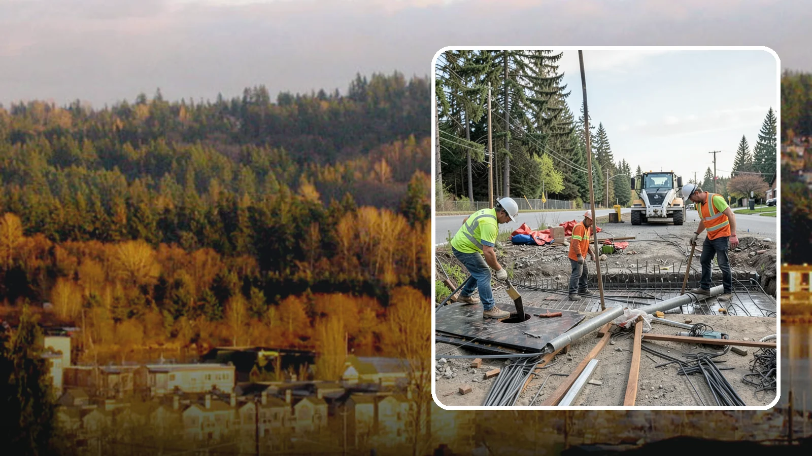 Culvert Repair in Kenmore, King County, WA - Culvert repair and rehabilitation that restores structural integrity and flow to failing cross-drainage structures.
