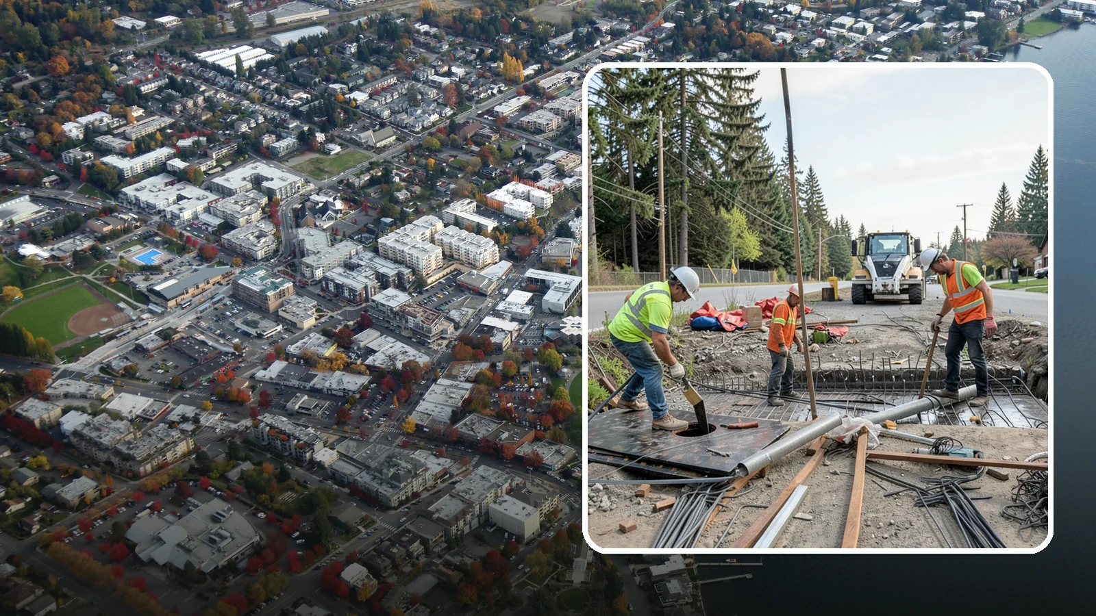 Culvert Repair in Kirkland, King County, WA - Culvert repair and rehabilitation that restores structural integrity and flow to failing cross-drainage structures.