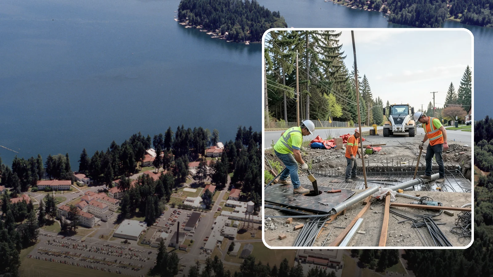 Culvert Repair in Lakewood, Pierce County, WA - Culvert repair and rehabilitation that restores structural integrity and flow to failing cross-drainage structures.