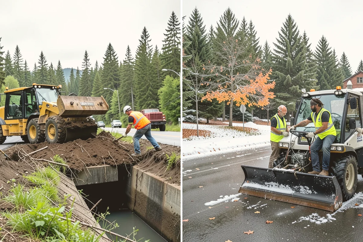 Culvert Repair in Langley, Island County, WA - Inspect and assess the failure mode and repair options