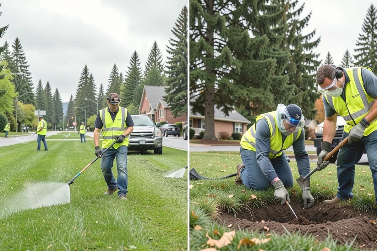 Culvert Repair in Mill Creek, Snohomish County, WA - Inspect and assess the failure mode and repair options