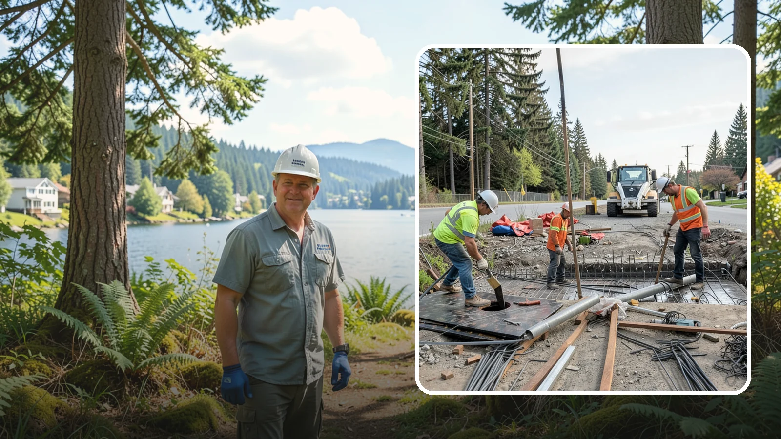 Culvert Repair in Milton, King County, WA - Culvert repair and rehabilitation that restores structural integrity and flow to failing cross-drainage structures.