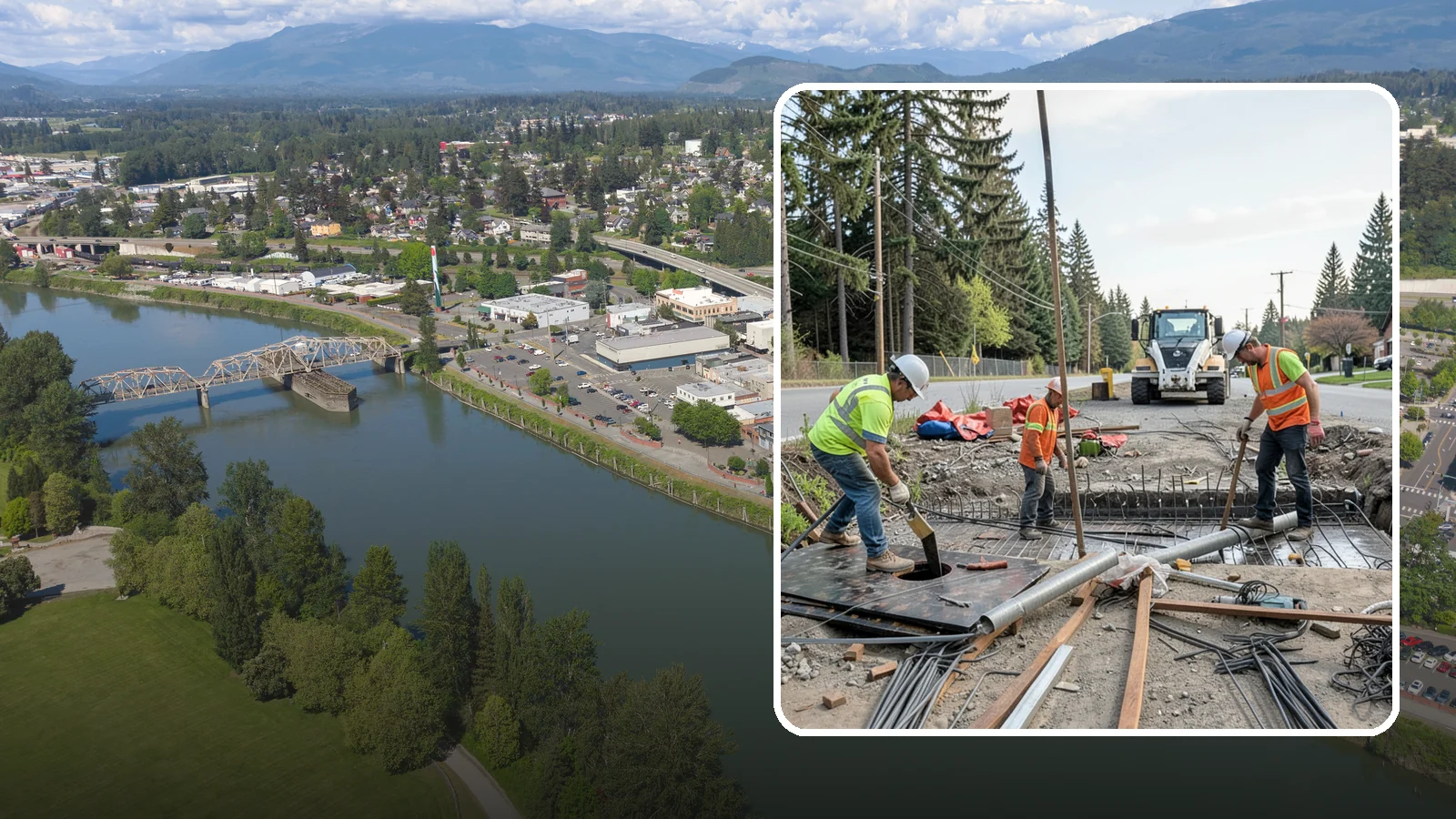 Culvert Repair in Mount Vernon, Skagit County, WA - Culvert repair and rehabilitation that restores structural integrity and flow to failing cross-drainage structures.