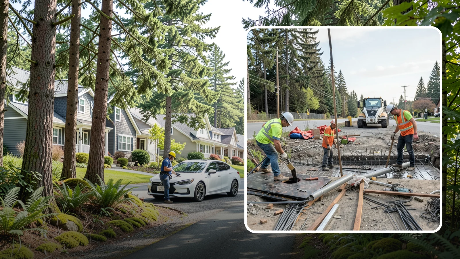 Culvert Repair in Normandy Park, King County, WA - Culvert repair and rehabilitation that restores structural integrity and flow to failing cross-drainage structures.