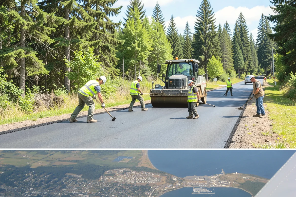 Culvert Repair in Oak Harbor, Island County, WA - Culvert repairs are scheduled in the dry summer season to work within fish windows and complete embankment restoration before...