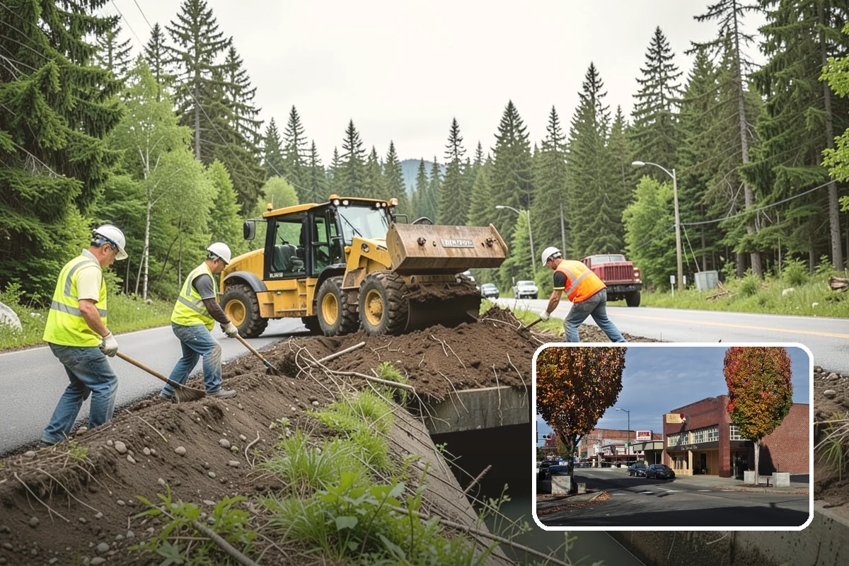 Culvert Repair in Puyallup, Pierce County, WA - Restores structural and hydraulic function to failing culverts