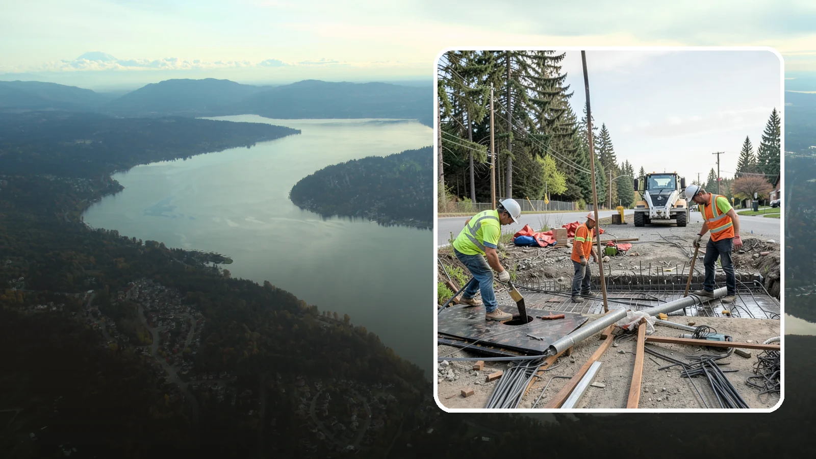 Culvert Repair in Sammamish, King County, WA - Culvert repair and rehabilitation that restores structural integrity and flow to failing cross-drainage structures.