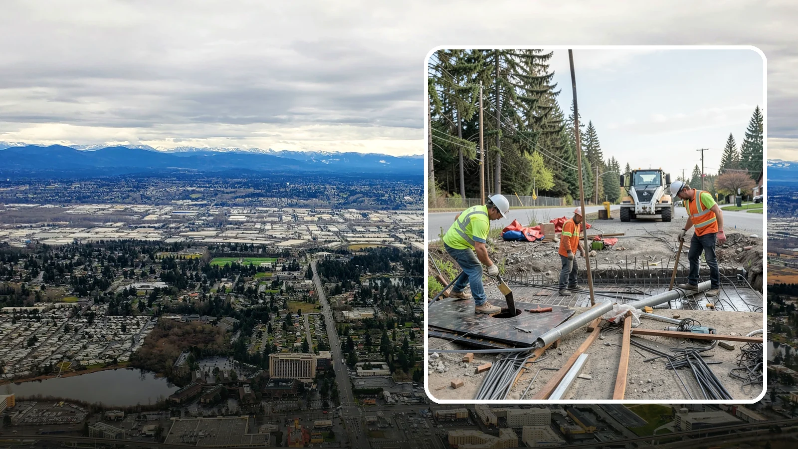 Culvert Repair in SeaTac, King County, WA - Culvert repair and rehabilitation that restores structural integrity and flow to failing cross-drainage structures.