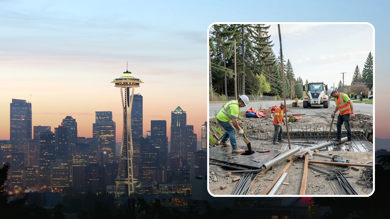 Culvert Repair in Seattle, King County, WA - Culvert repair and rehabilitation that restores structural integrity and flow to failing cross-drainage structures.