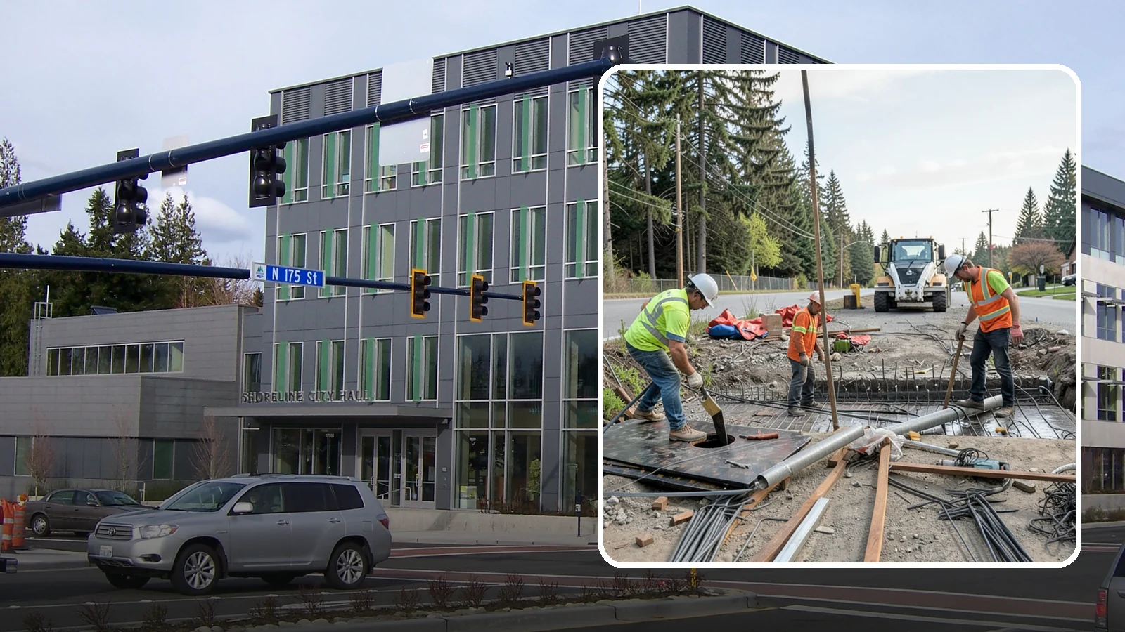 Culvert Repair in Shoreline, King County, WA - Culvert repair and rehabilitation that restores structural integrity and flow to failing cross-drainage structures.
